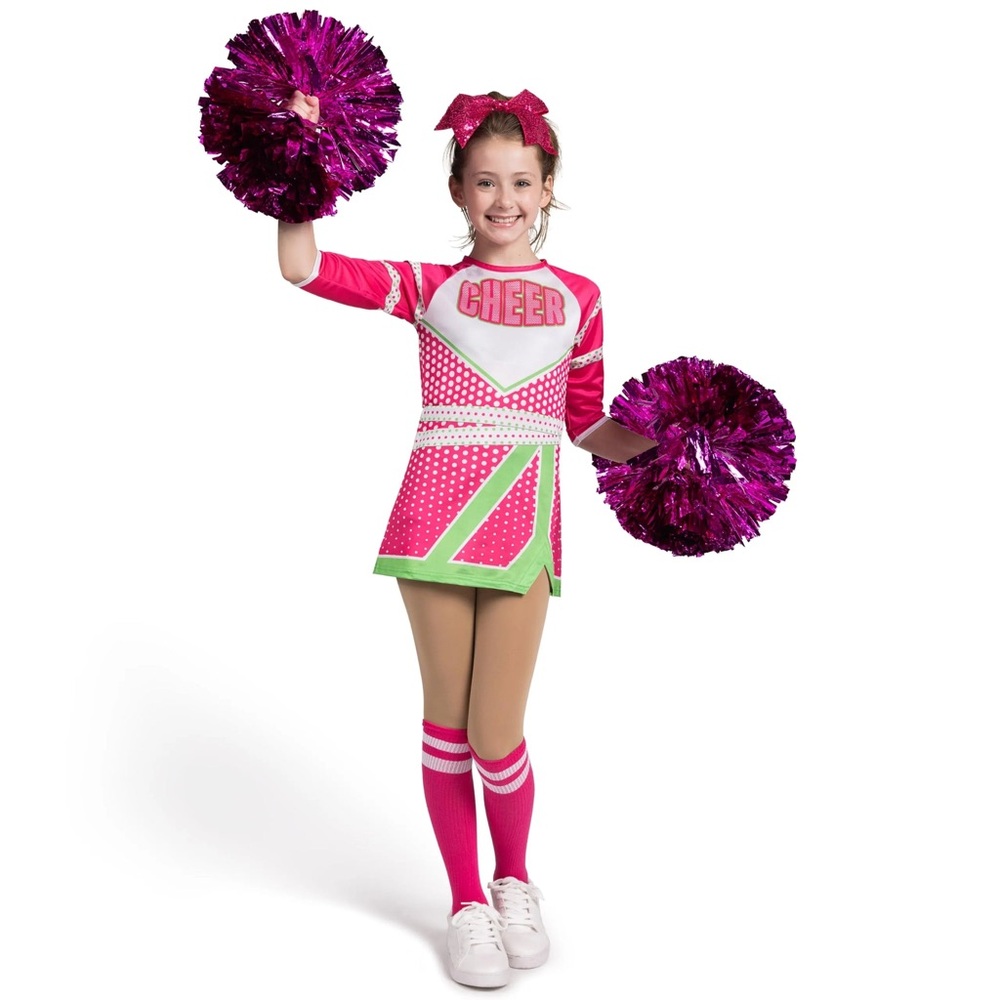 Spooktacular Creations Cheerleader Costume for Girls Size XL 12-14 New in Bag